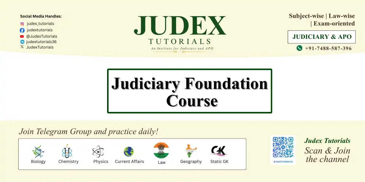 Judiciary Foundation Course thumbnail