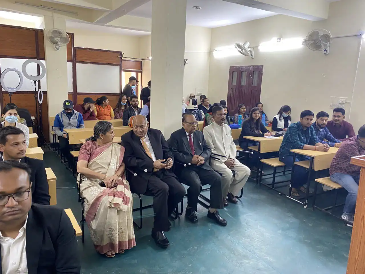 Judiciary aspirants attending a classroom event at Judex Tutorials Patna